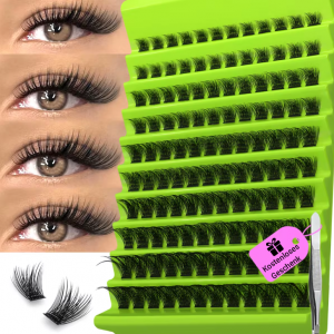 Cluster-Wimpern – Volumen, Einzelwimpern, Gemischtes Set