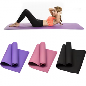 4mm Yoga Matte – Rutschfest, Fitness, Pilates